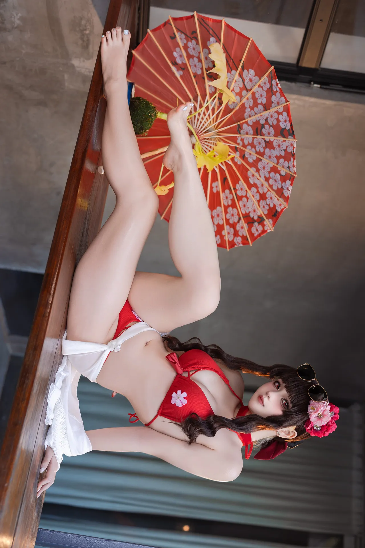 全集修正 樱花泳装 屿鱼 Cosplay P.3