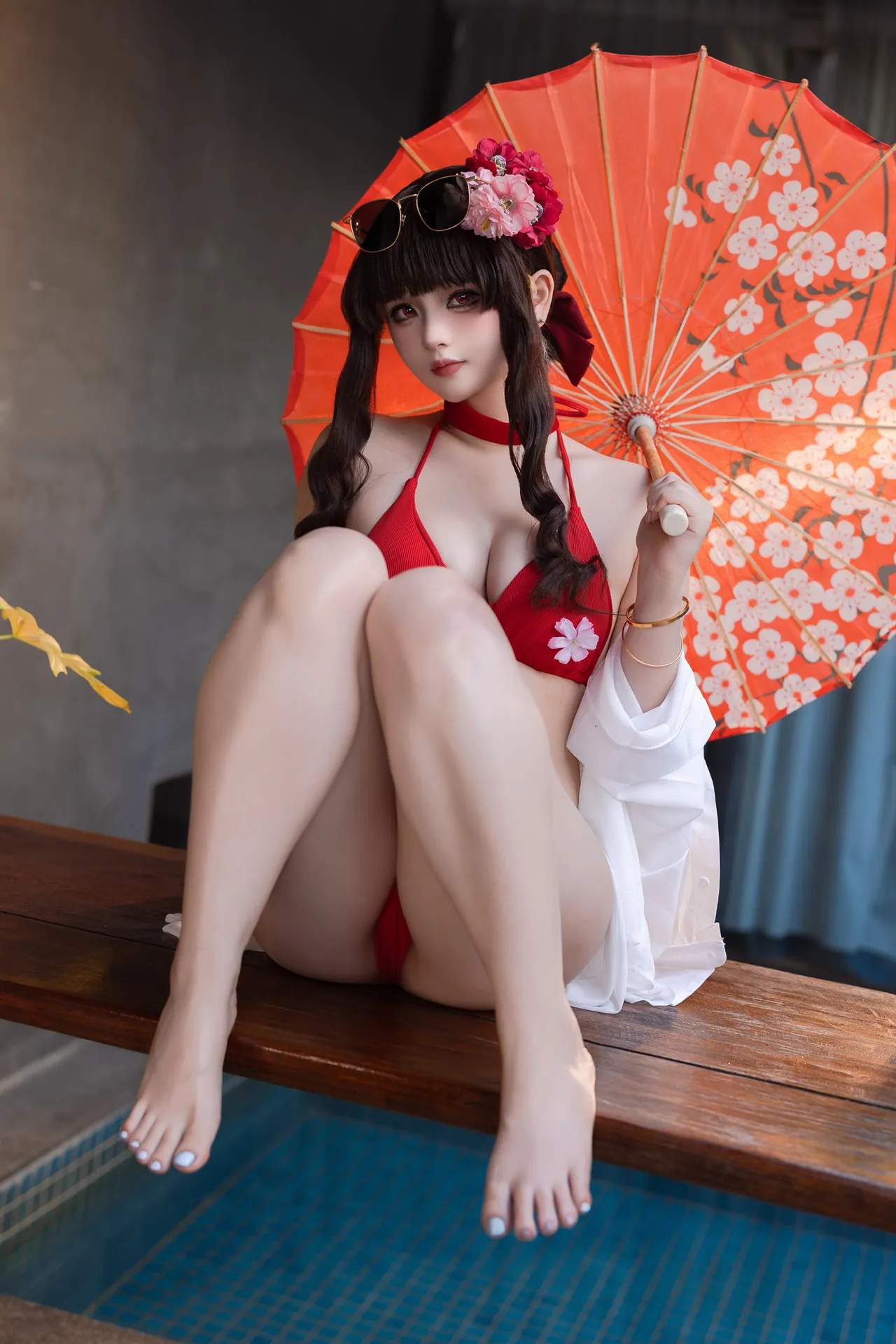 樱花泳装 屿鱼 全集修正 Cosplay P.8