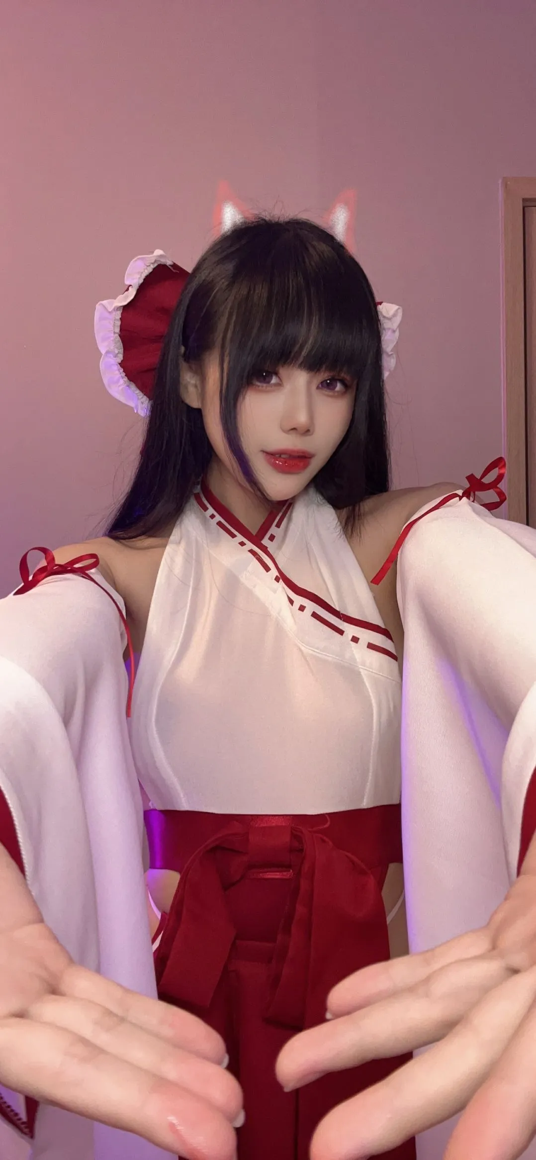 巫女的爱 cosplayer写真 九言 P.3