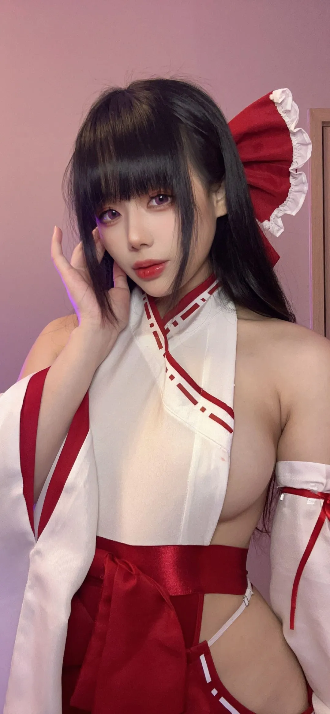 cosplayer写真 九言 巫女的爱 P.5