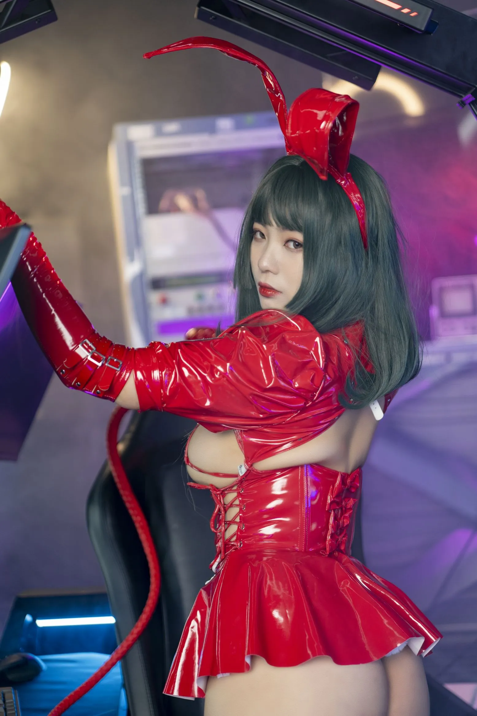 _珏Dita 暗黑兔女郎 cosplayer写真 P.1