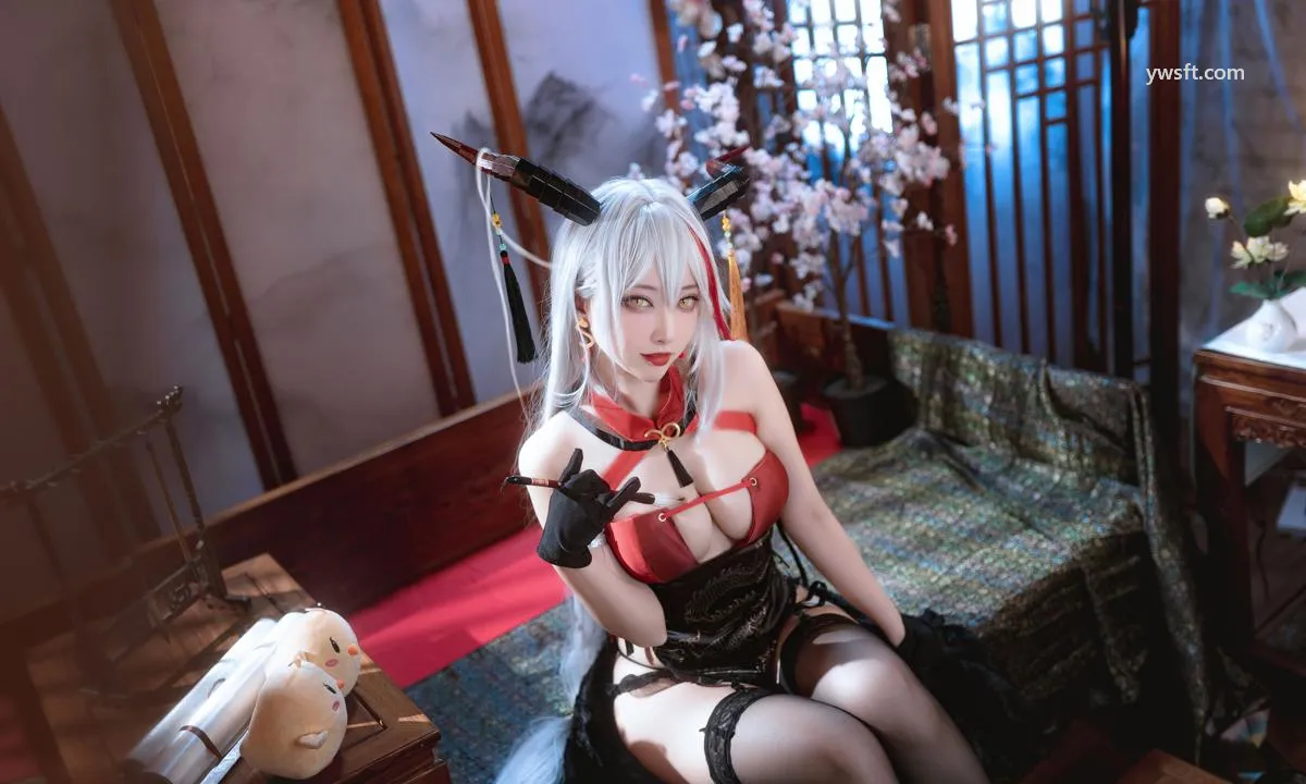 宫本@ 【Cosplay】 埃吉尔旗袍 P.2