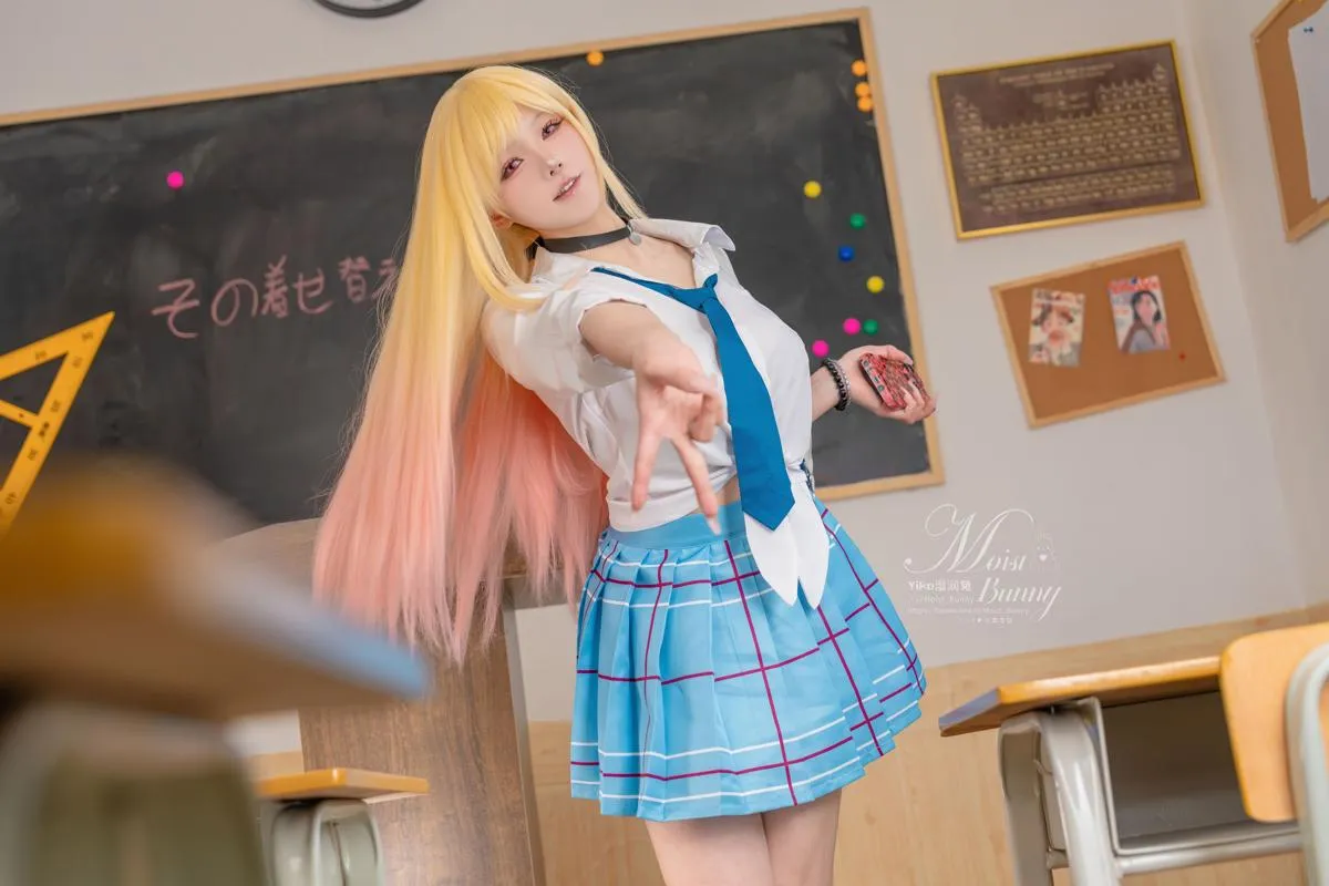 【Cosplay】 咬一口兔娘 喜多川海梦 2025年7月 Yiko湿润兔 P.2