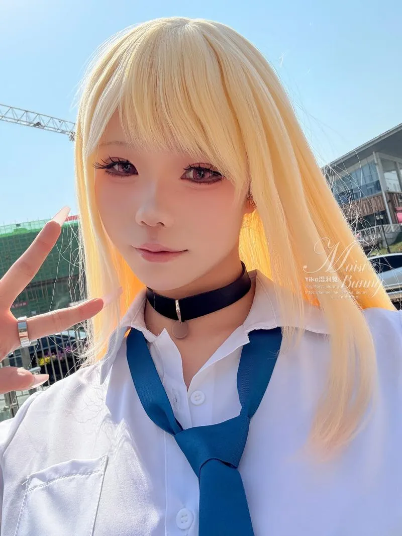 【Cosplay】 Yiko湿润兔 咬一口兔娘 2025年7月 喜多川海梦 P.3