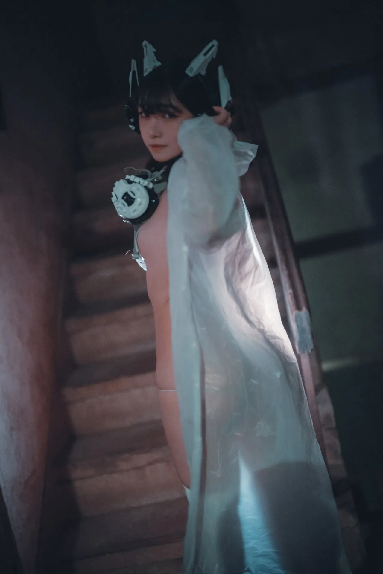 Sonson girl DJAWA Set.2 raincoat Masked 大佳玩 韩国写真 in P.5