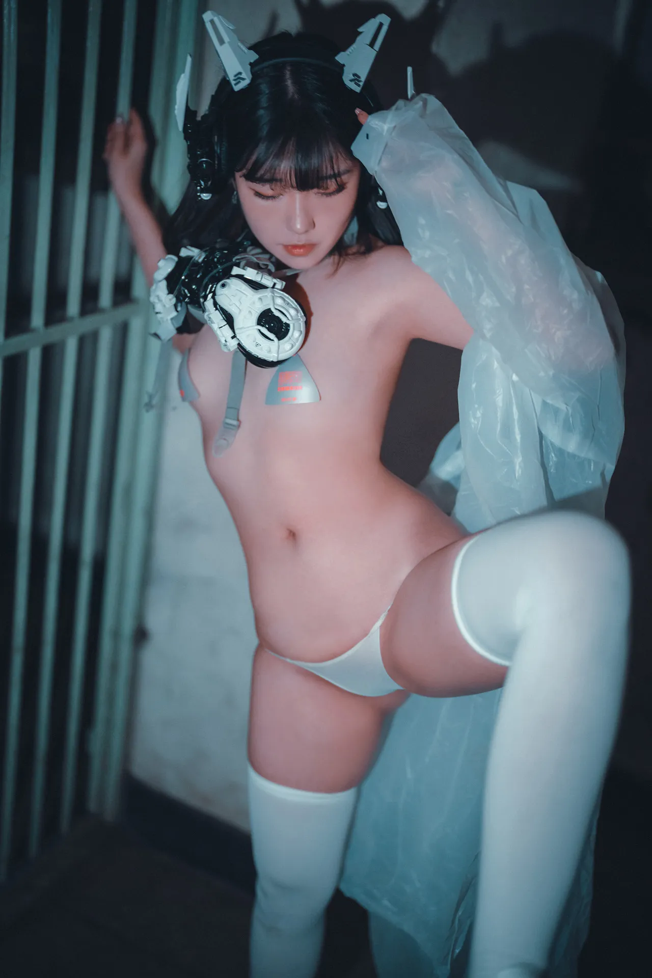 girl 韩国写真 Set.2 raincoat Masked Sonson in DJAWA 大佳玩 P.9