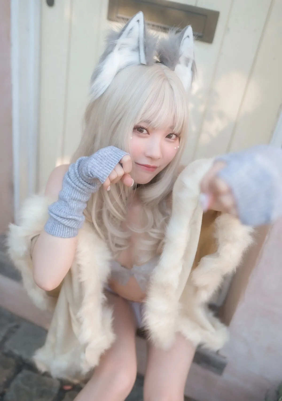 (71P) 日本写真 石川 sheep Ishikawa Count Mio P.6