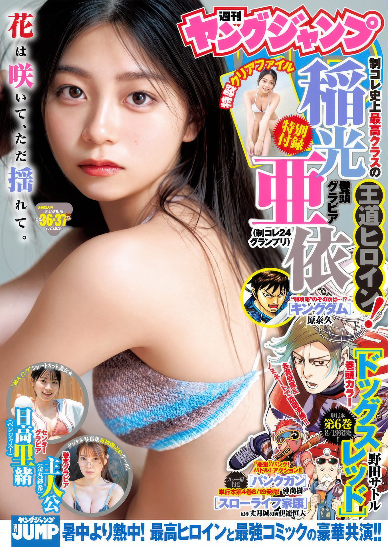 Inamitsu 2025 日本写真 Young Jump 2025年3637号) ( Ai R光依, No.3637 P.1