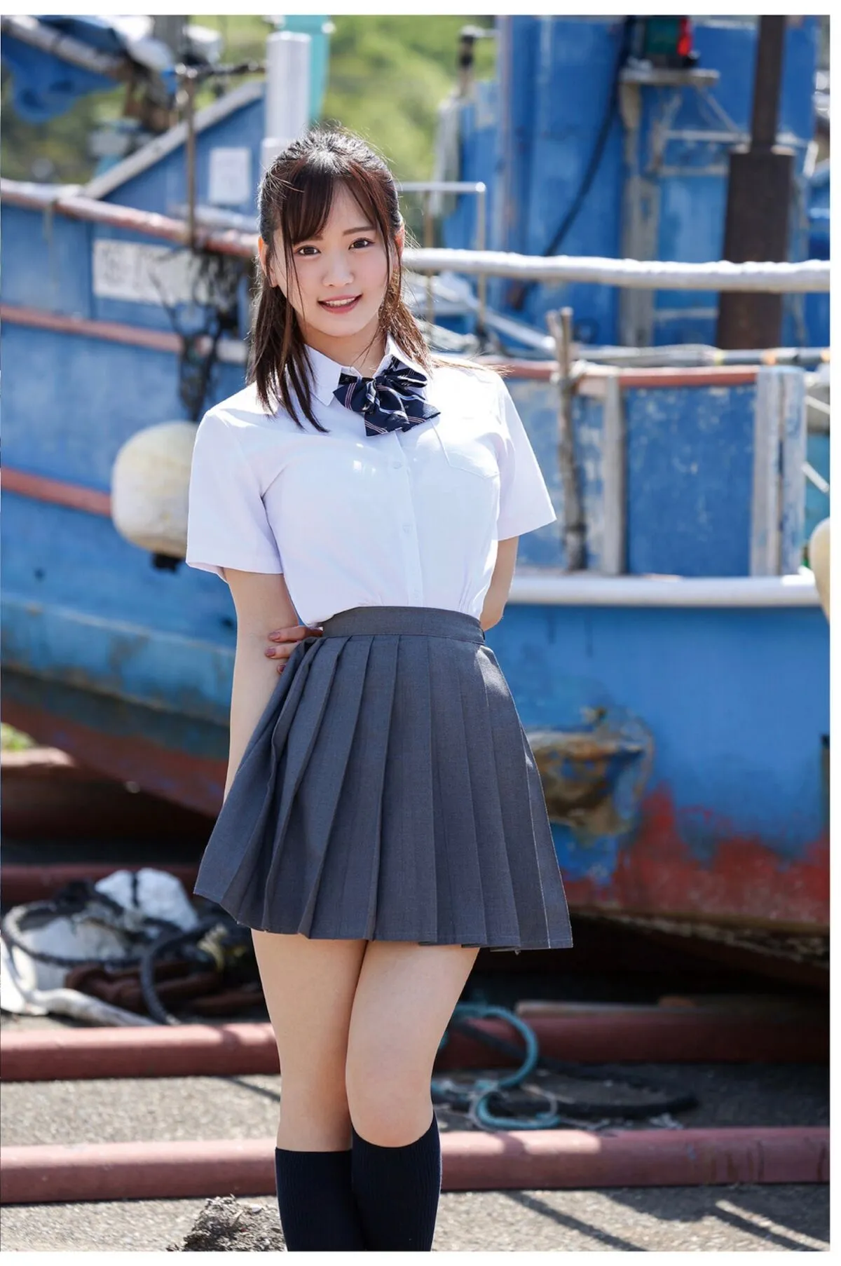 日本写真 なるみ Narumi 全集修正 写真集 Hirose Part 风に包まれて P.5